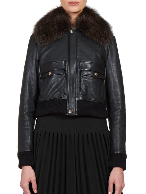 fur coat givenchy|givenchy bomber jacket women's.